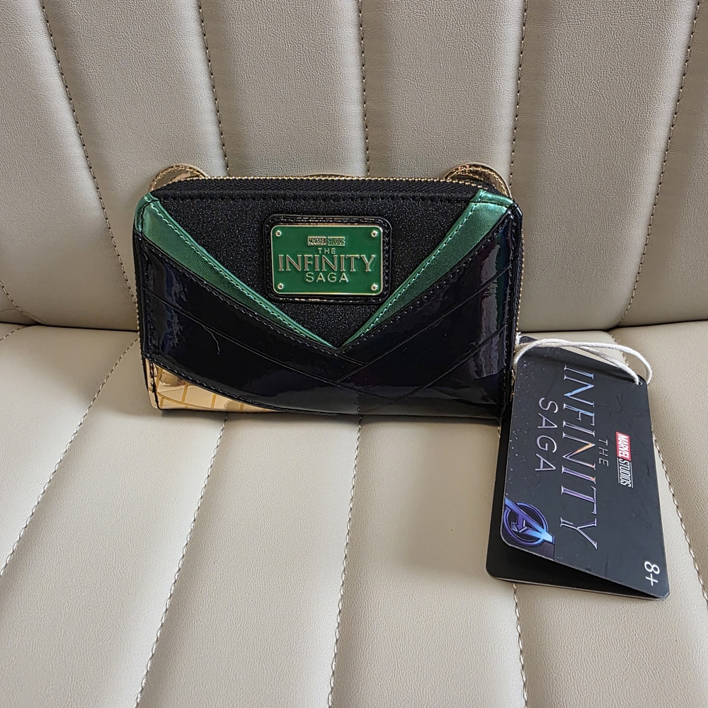 Loungefly Marvel Shine Loki Infinity Saga - Black, Green, Gold